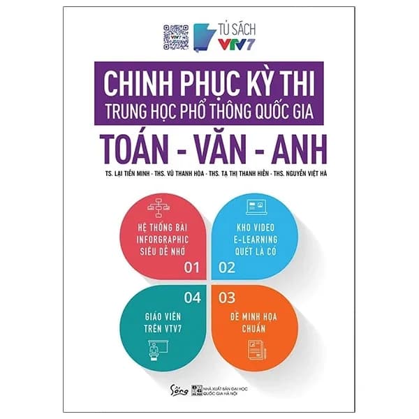 Chinh Phục Kỳ Thi Trung Học Phổ Thông Quốc Gia: Toán - Văn - Anh cover