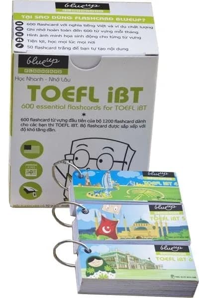 FC Blueup TOEFL IBT Trọn bộ - Hộp 2 cover