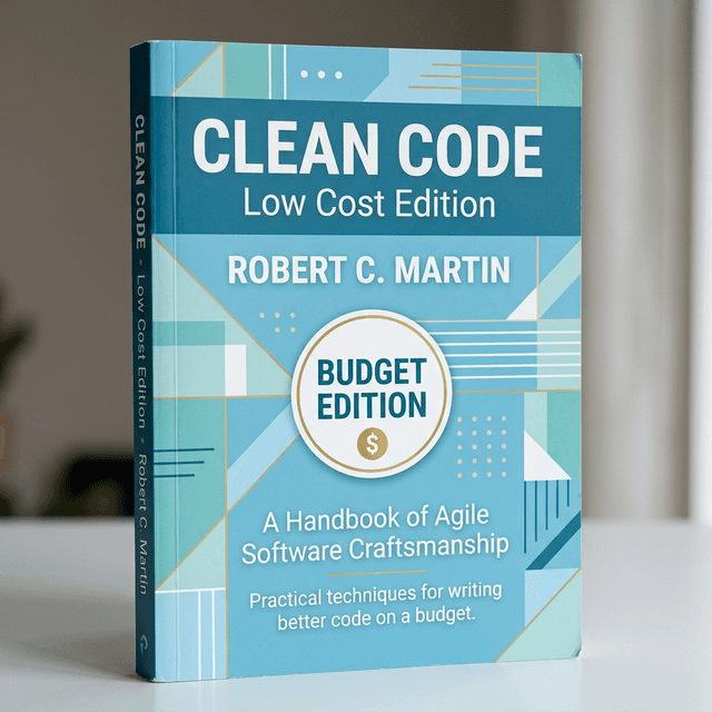 Clean Code Low Cost Edition cover