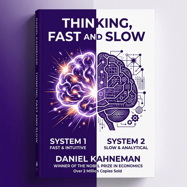 Thinking, Fast and Slow cover