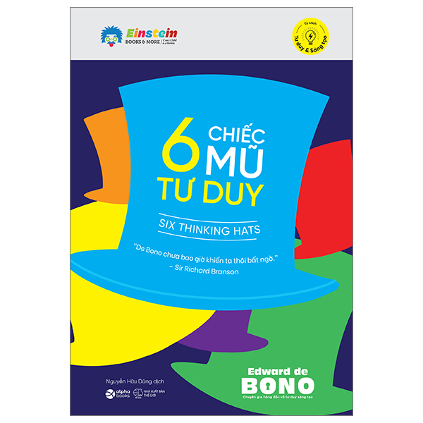 6 chiếc mũ tư duy cover
