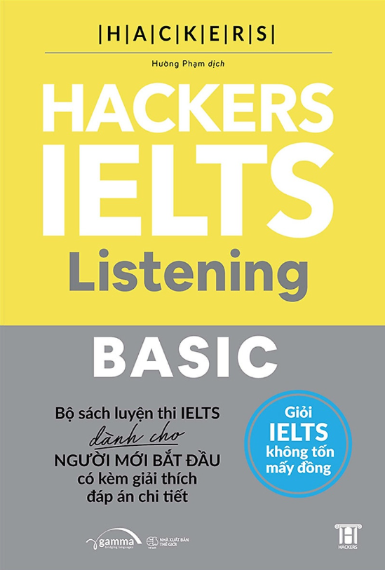 Hackers ielts Listening Basic cover