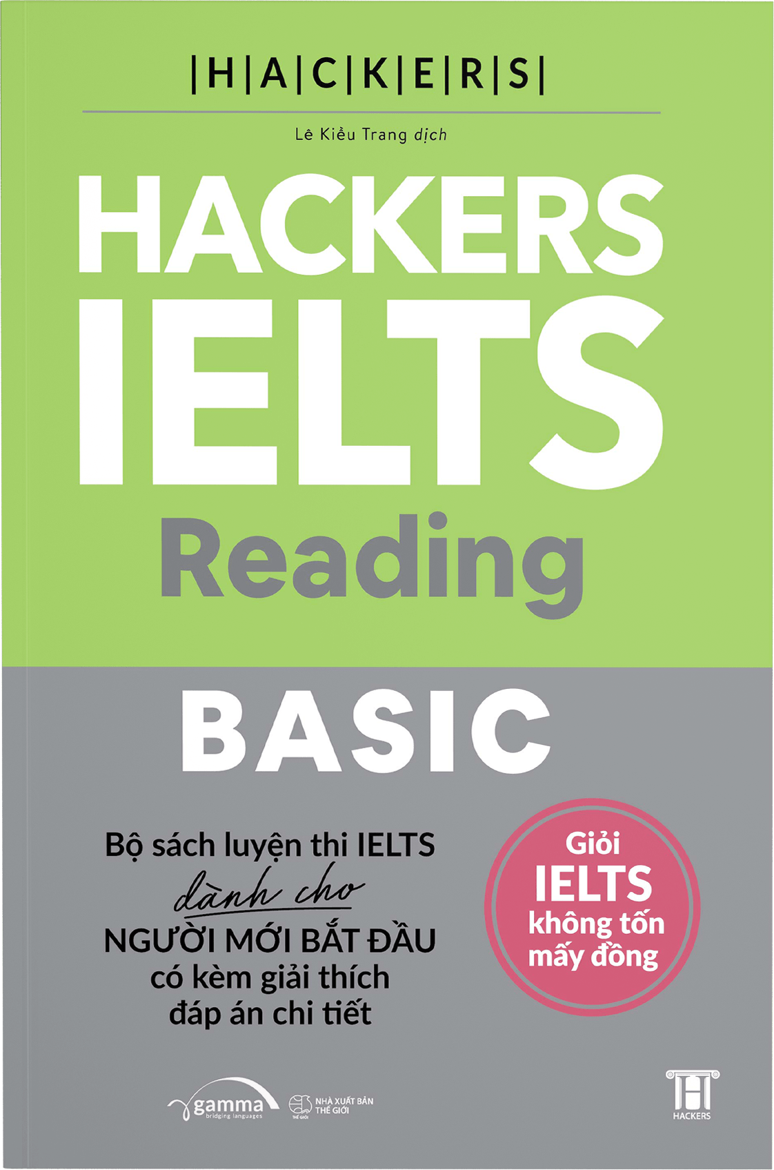 Hackers ielts reading Basic cover