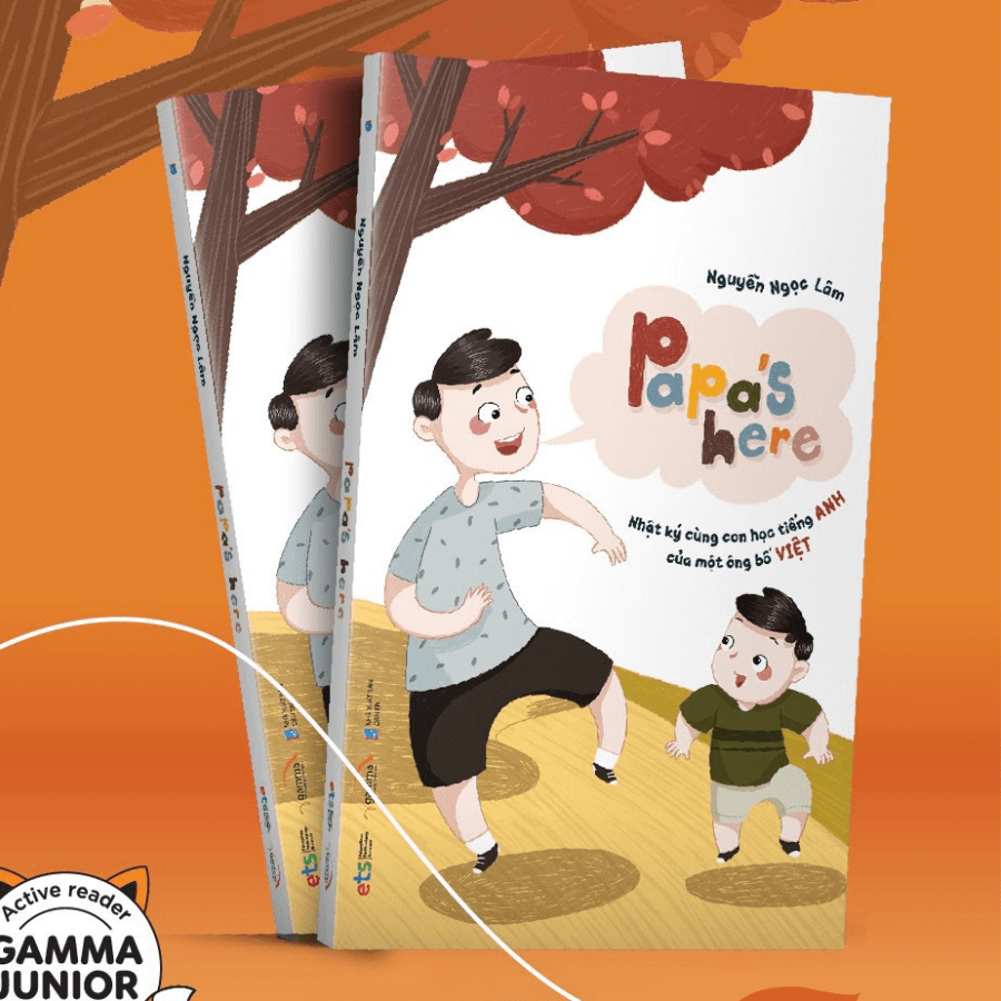 Papa's here - Nhật ký cùng con học tiếng anh của một ông bố Việt cover