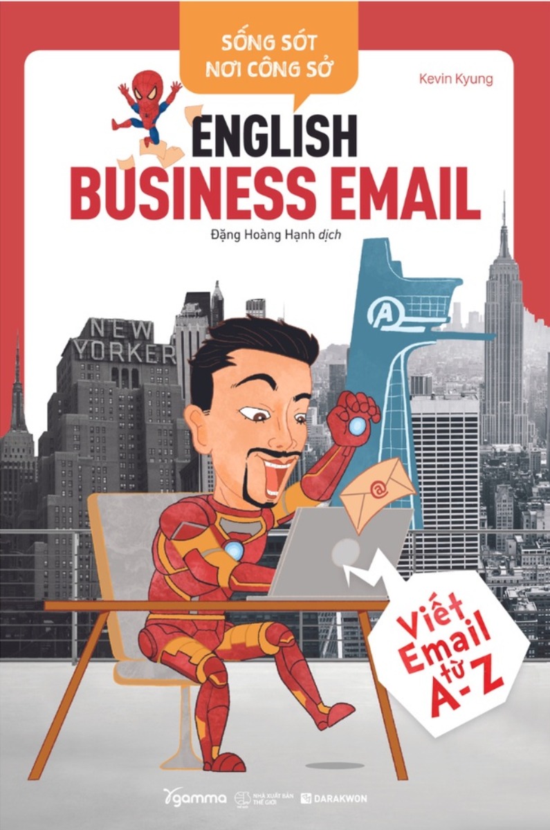 Sống sót nơi công sở: English business email - Viết mail từ A - Z cover