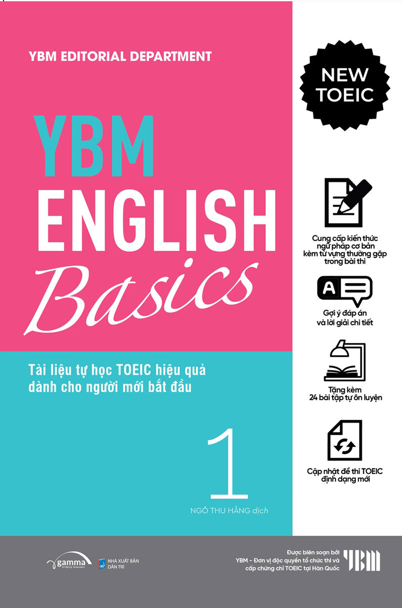 YBM English Basics 1 cover
